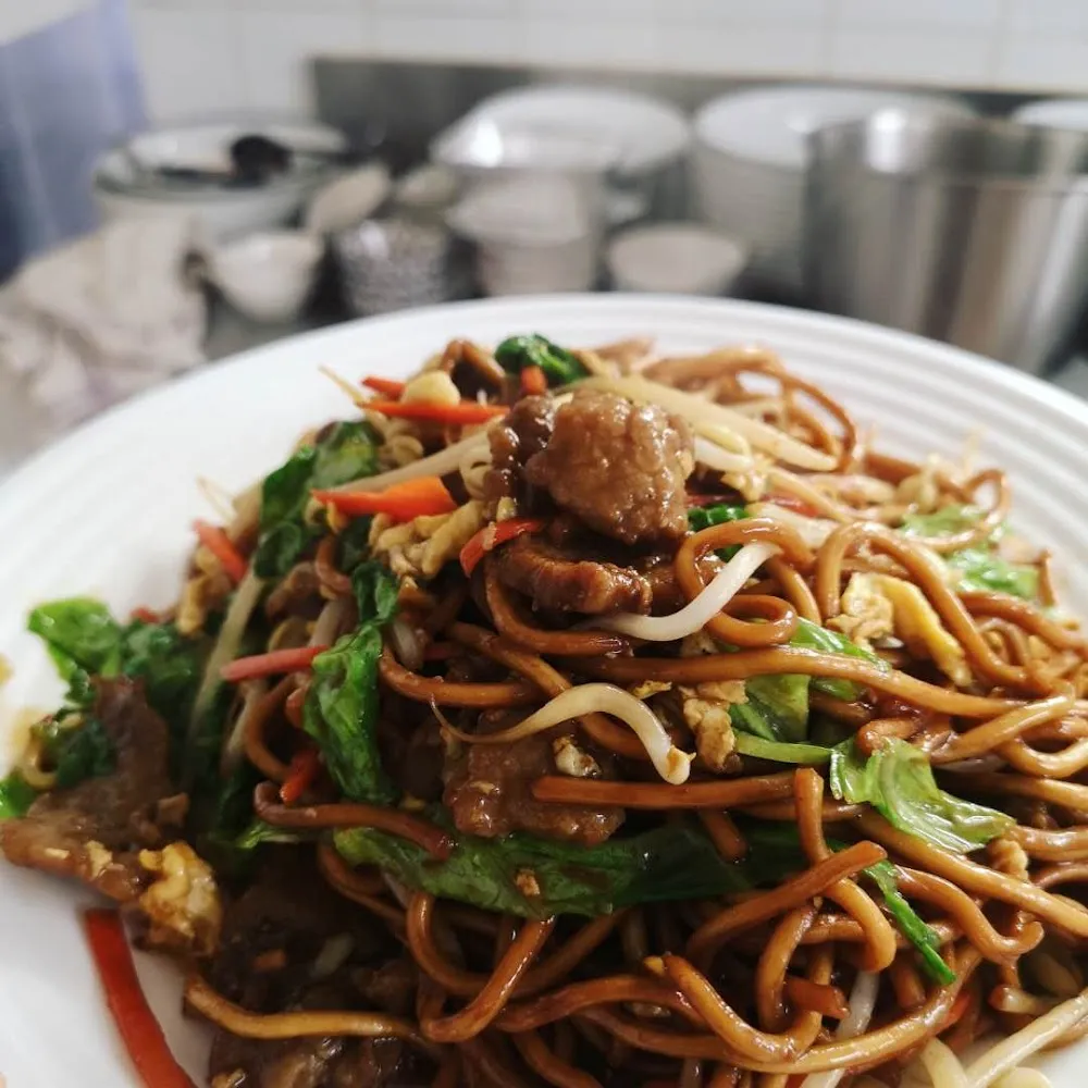 Nouilles Sautées Au Boeuf