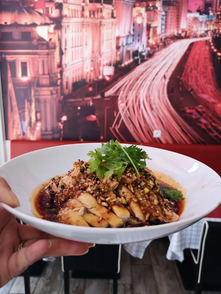 Poulet Vapeur Avec Sauce Chili 口水鸡